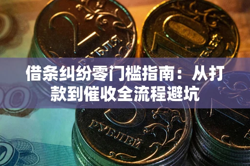 济南借条纠纷零门槛指南：从打款到催收全流程避坑