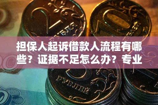 济南担保人起诉借款人流程有哪些？证据不足怎么办？专业律师解答