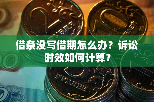 济南借条没写借期怎么办？诉讼时效如何计算？